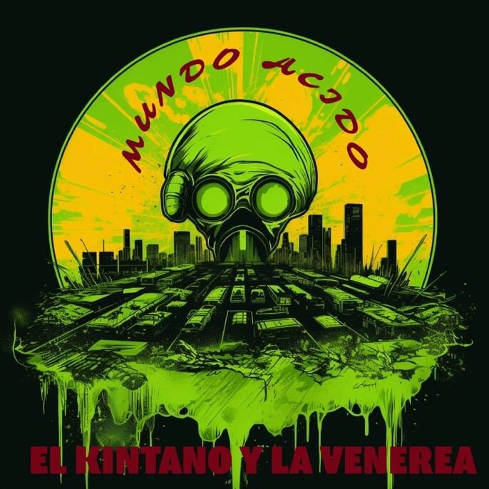 Spanish Rock/Post punk project El Kintano y la Venerea release new single "Mundo Acido"