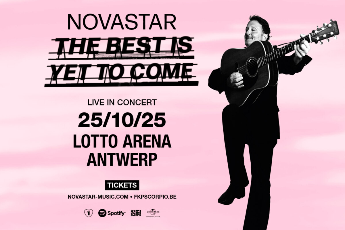 Novastar viert release van album met aankondiging grootste Belgische indoorconcert