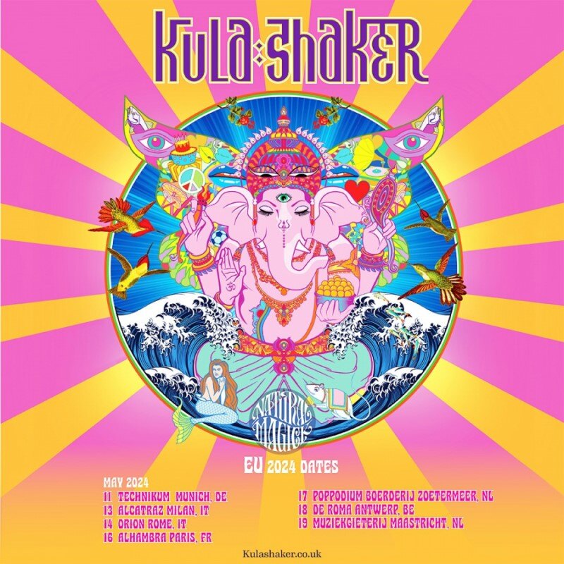Kula Shaker Announces Highly Anticipated European Tour