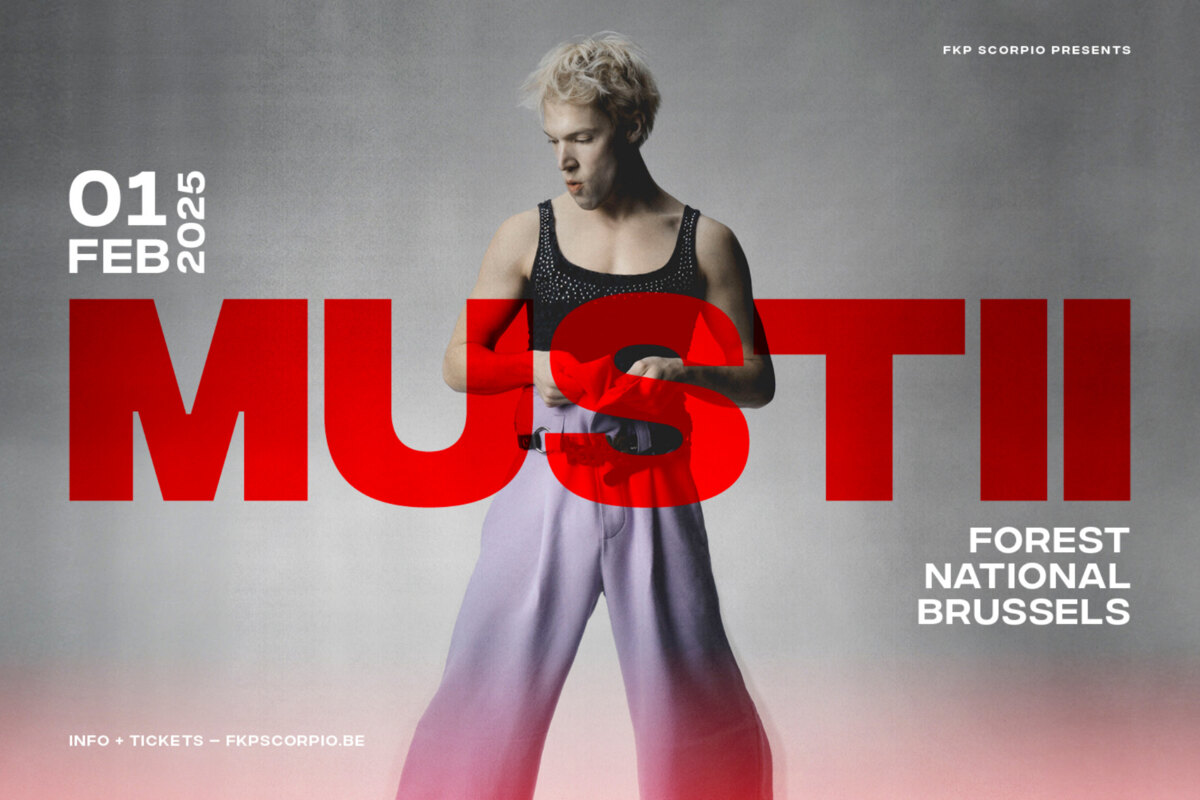 Mustii speelt grootste show in Vorst Nationaal