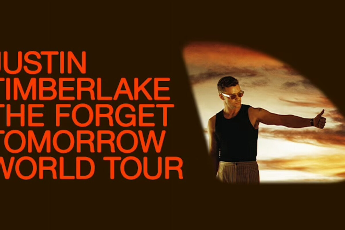 Justin Timberlake op zaterdag 3 augustus in het Sportpaleis in Antwerpen