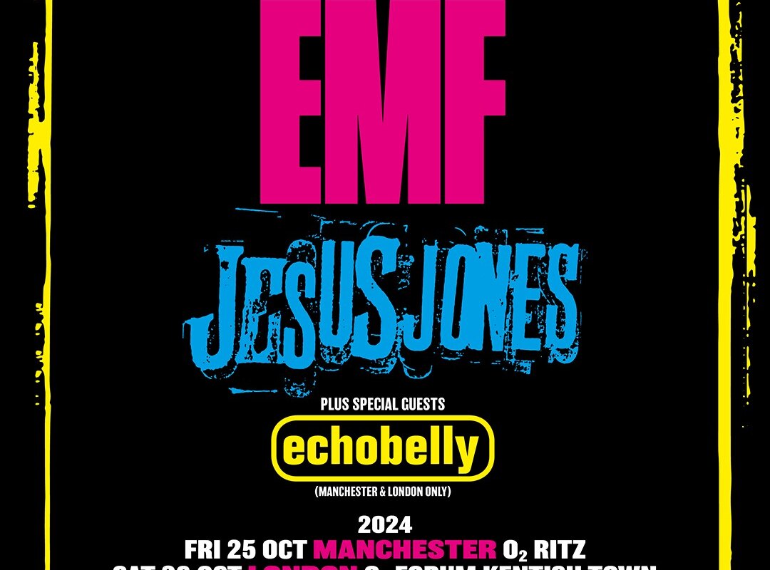Emf + Jesus Jones Announce First Ever Co-headline Tour this Autumn