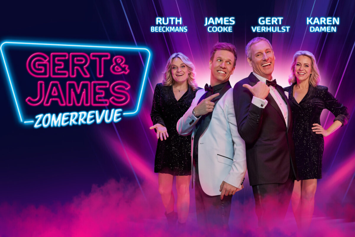 Gert & James ZomerRevue trekt deze zomer naar Plopsa Theater