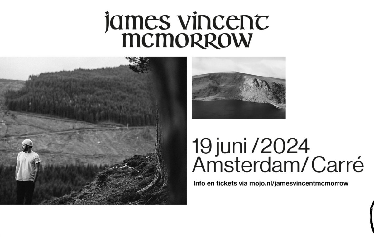 James Vincent McMorrow presenteert nieuw album 'Wide open, Horses' op 19 juni in Carré