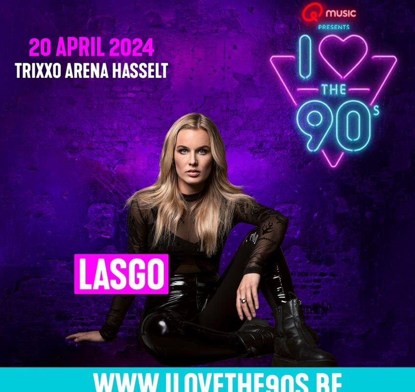 Lasgo voor het eerst met nieuwe zangeres Nikki op 'I love the 90's - The party'