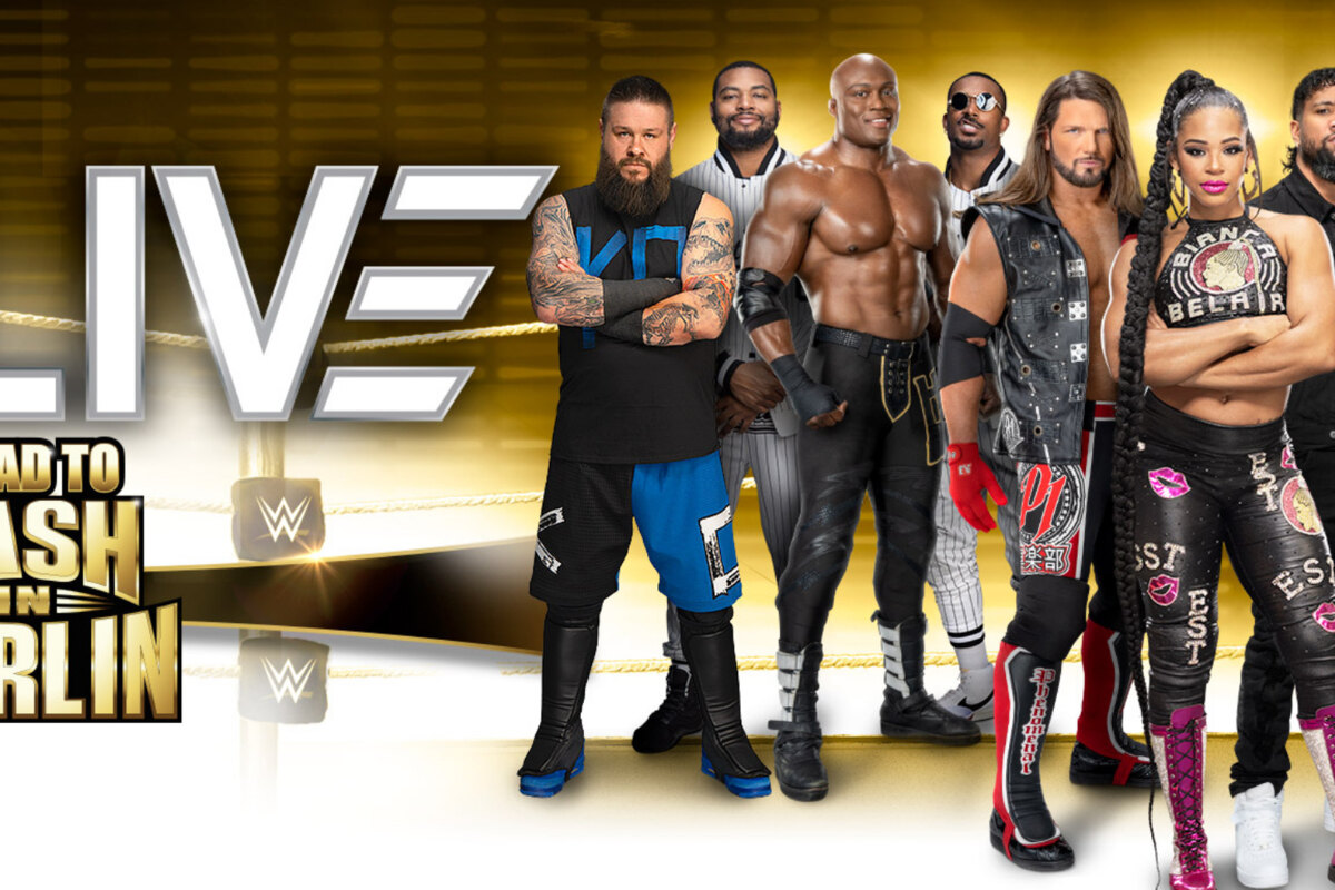 WWE brengt op 26 augustus zijn wrestling superstars met 'Road To Bash in Berlin' tour naar Vorst Nationaal, Brussel