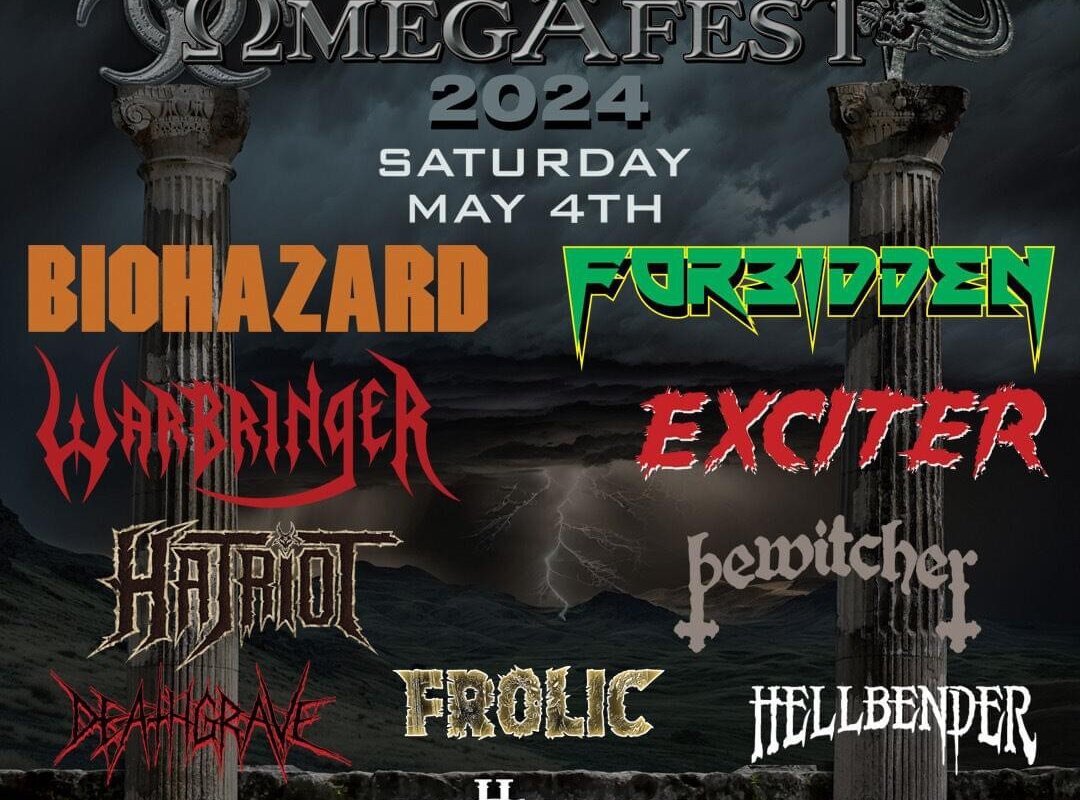 Bay Area Legends Forbidden Annouce OmegAfest Featuring BIOHAZARD, WARBINGER, EXCITER and Five More Bands.