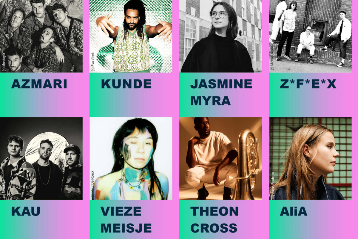 RSL Jazz Festival - affiche is compleet: Theon Cross . Vieze Meisje . Azmari . ALiA . Kunde . KAU . Jasmine Myra . Z*F*E*X