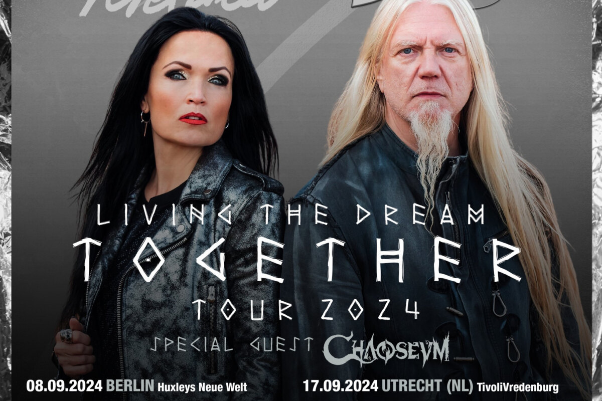 Marko Hietala joined Tarja on The European tour