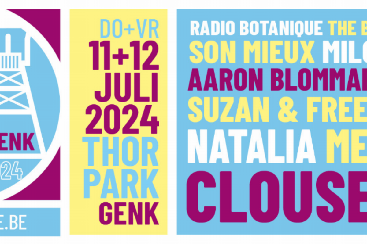 Thor Park Live vervolledigt line-up met Aaron Blommaert - Maksim - The Bobmeister - Radio Botanique