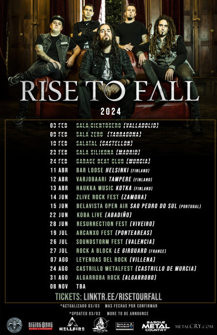 Melodic Death Metal Outfit Rise To Fall Release Intense New Single "Fire Haze"!