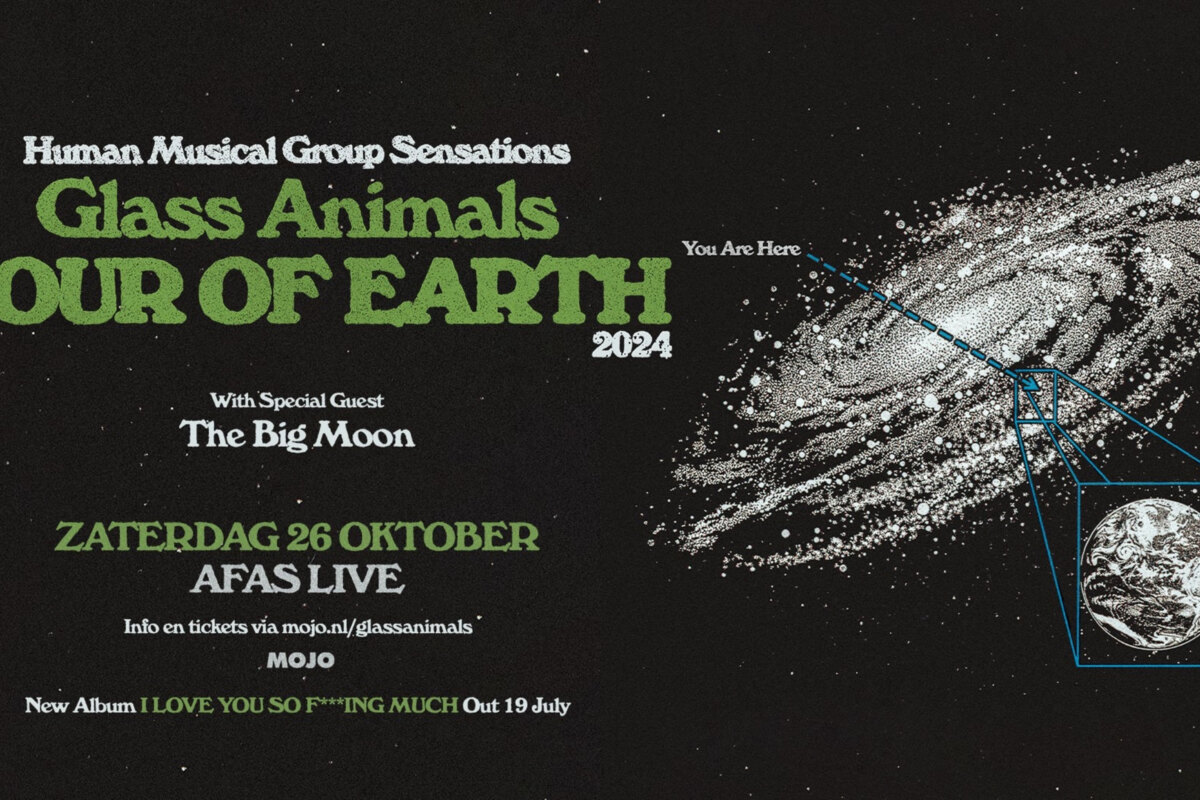 Glass Animals naar AFAS Live op zaterdag 26 oktober tijdens 'Tour of Earth'