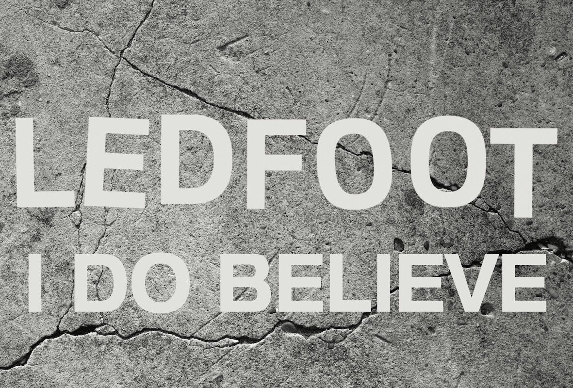 Ledfoot - 'I Do Believe' : award winning artist covered by Bruce Springsteen releases new single | from the album 'Outsiders' out 31.05.24 (LP & CD)
