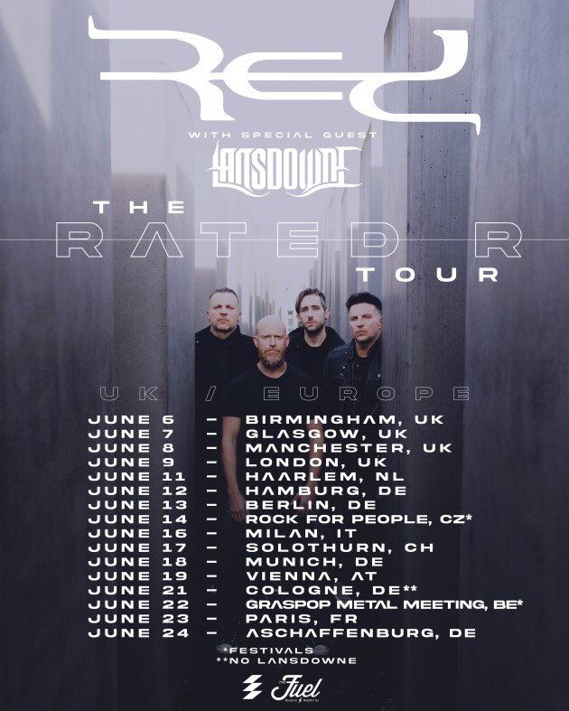 Lansdowne  release "Bury Me Reimagined" Digital EP & announce European / UK Tour Dates with RED!