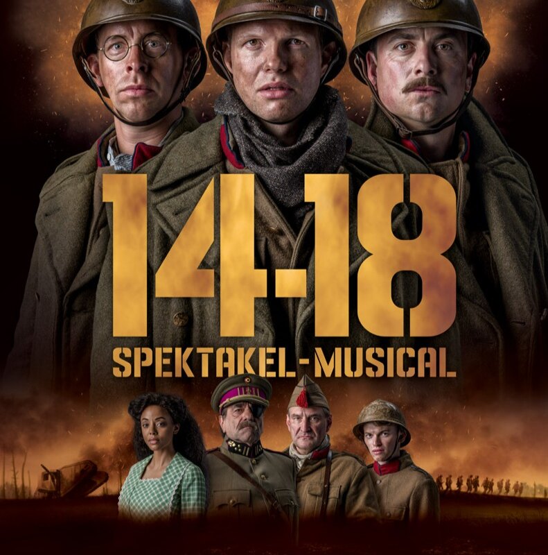 Nieuwe versie van spektakel-musical 14-18 verwelkomt Charlotte Timmers en Ron Cornet in de hoofdcast