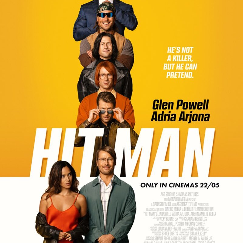 Hier is de trailer van HIT MAN, de nieuwe film van Richard Linklater!