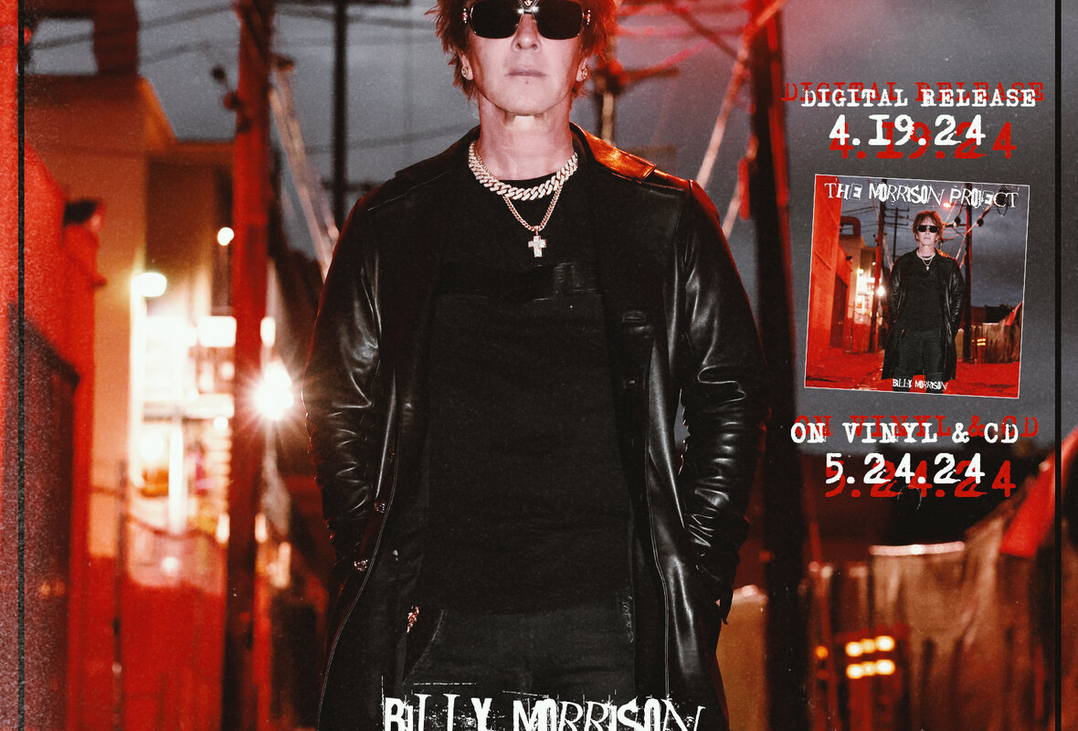 Billy Morrison Solo Album ‘The Morrison Project’ Out Now Digitally via TLG/VIRGIN MUSIC GROUP