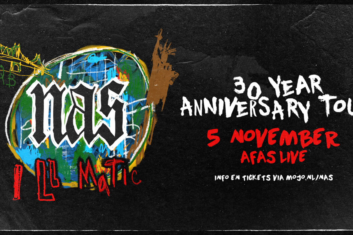 NAS viert '30 Years of Illmatic' in AFAS Live op dinsdag 5 november