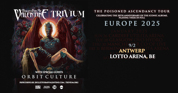 Bullet For My Valentine en Trivium spelen integraal doorbraakalbum op 9 februari