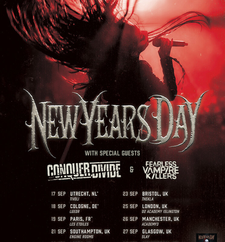 Conquer Divide announce September EU/UK tour with New Years Day