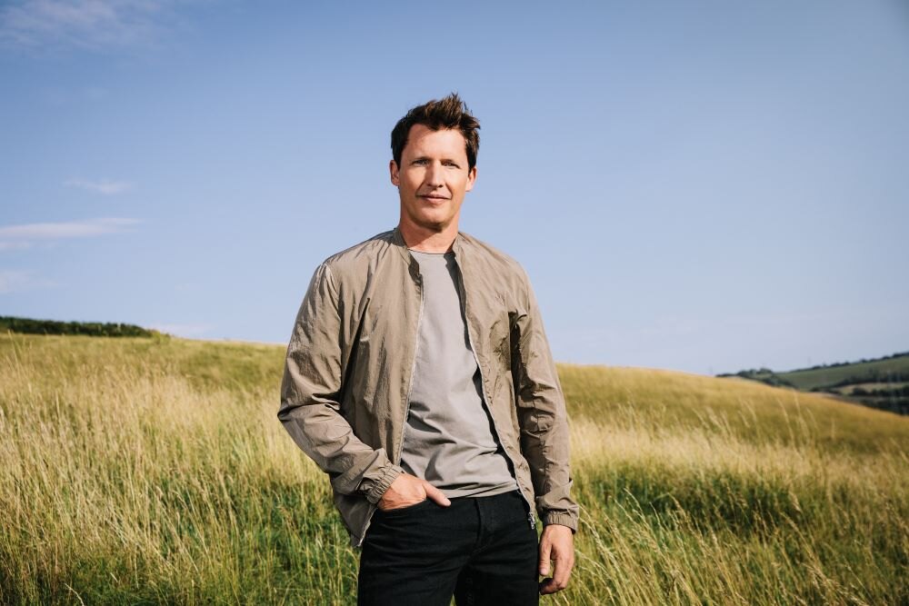 James Blunt speelt in Le Forum in Luik