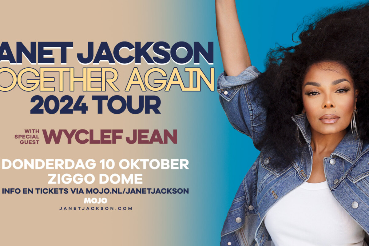 Janet Jackson presenteert de 'Together Again' tour op donderdag 10 oktober in Ziggo Dome met special guest Wyclef Jean