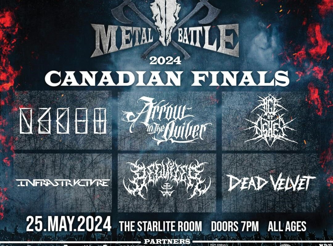 Wacken Metal Battle Canada Announces 2024 National Final Bands - Edmonton - May 25th - One Band To Rule Them All & Play Wacken Open Air