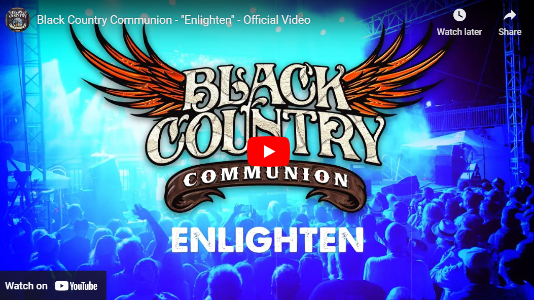 Supergroep Black Country Communion Releasen Nieuwe Single "Enlighten"