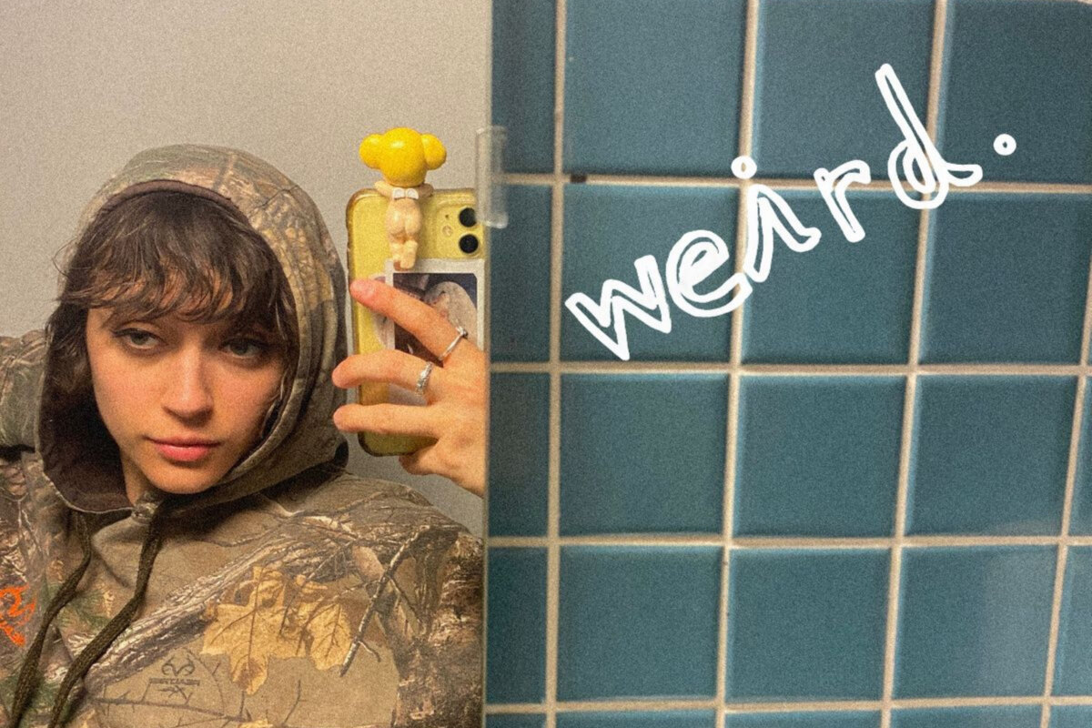 Pomme is sharing an exclusive release of a lost track, “weird”, in advance of the upcoming tour.