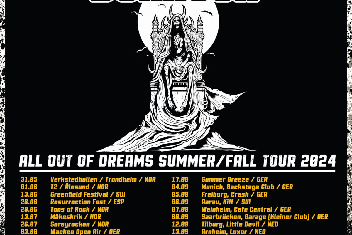 Do Like Slash And Support Your Favourite Stoner Punk Band BOKASSA On Tour This Summer!