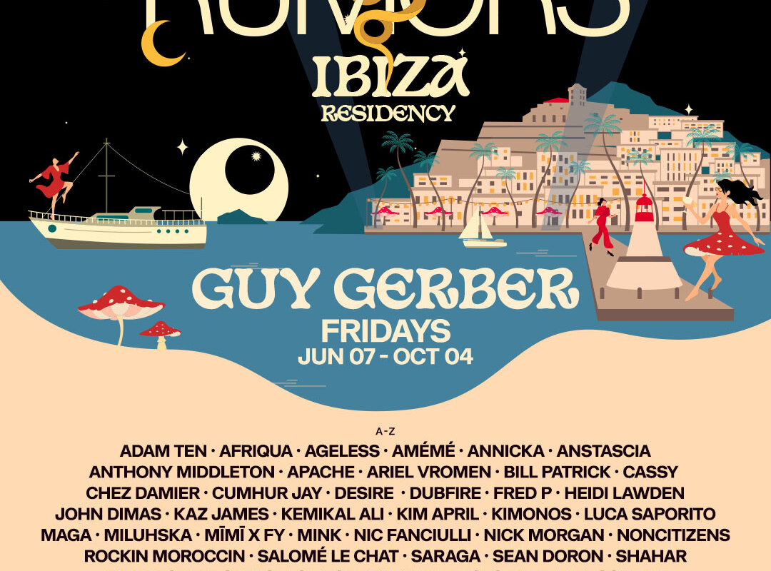 Guy Gerber assembles stellar lineup of DJs for RUMORS Ibiza at Playa Soleil