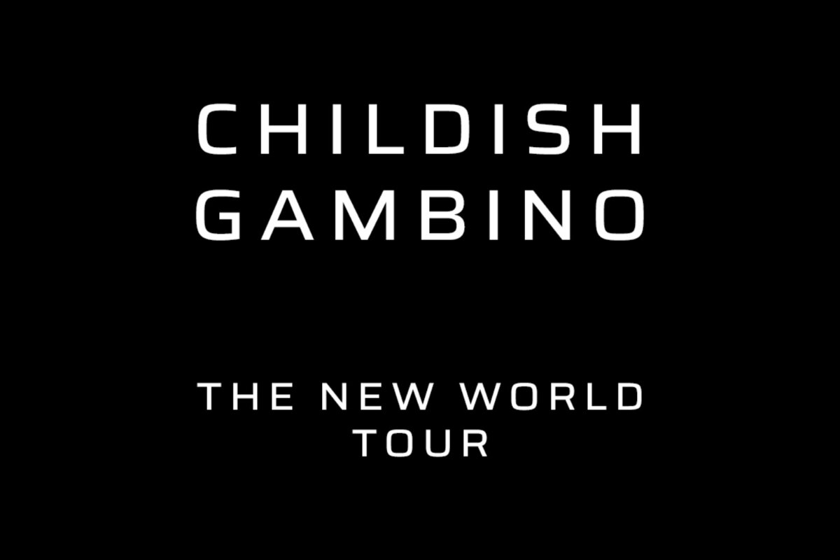 Childish Gambino met The New World Tour op 23 november in de ING ARENA in Brussel