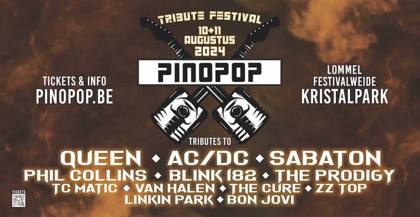 Tributefestival Pinopop gaat voor 10.000 bezoekers in Kristalpark Lommel