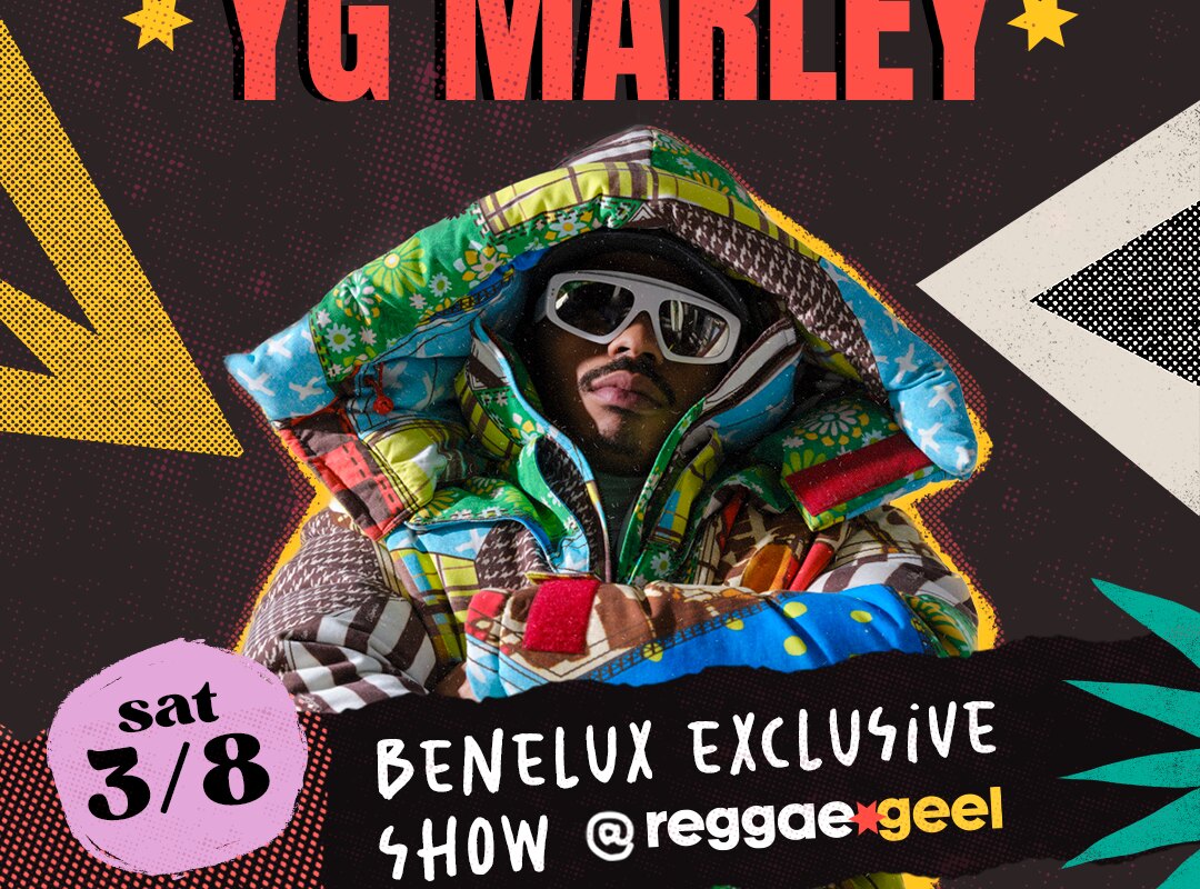 YG Marley op Reggae Geel 2024 met exclusieve Benelux show!