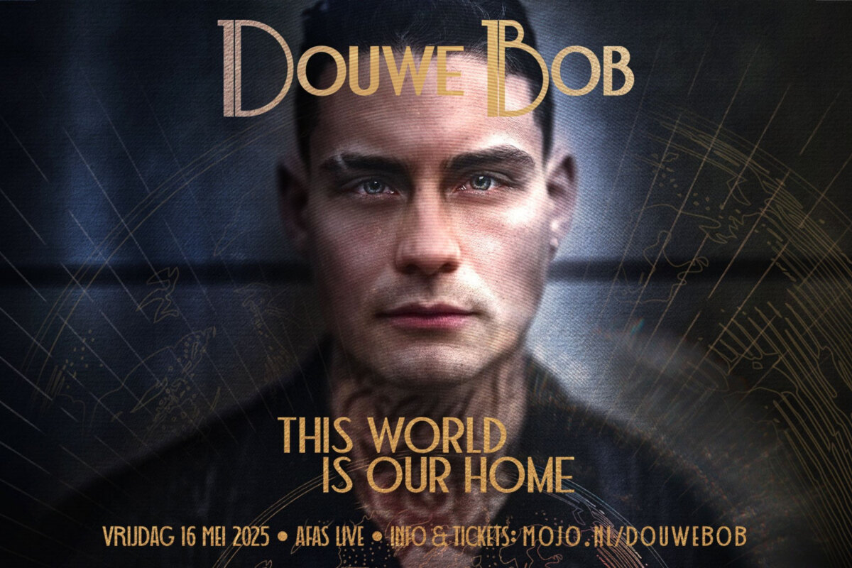 Douwe Bob presenteert 'This World is Our Home' show in AFAS Live op vrijdag 16 mei 2025