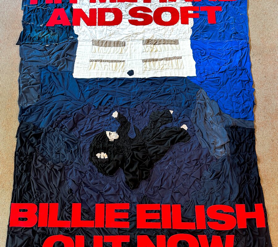 Belgian Jordy Arthur makes art piece for new Billie Eilish album 'HIT ME HARD AND SOFT'