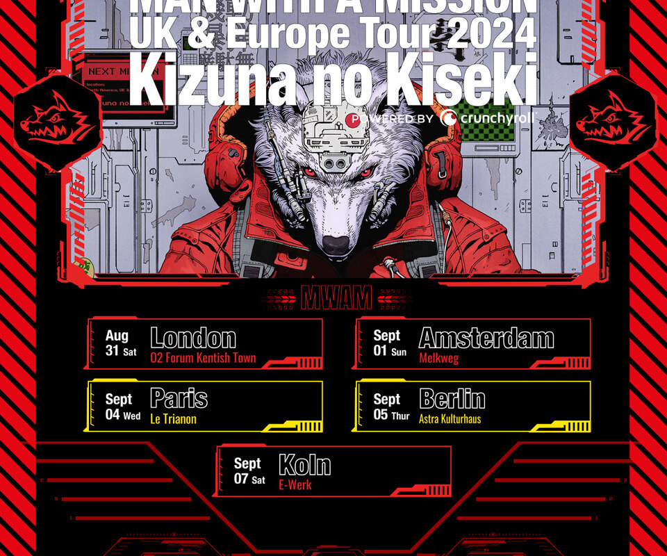 Man With A Mission announce UK & European headline tour