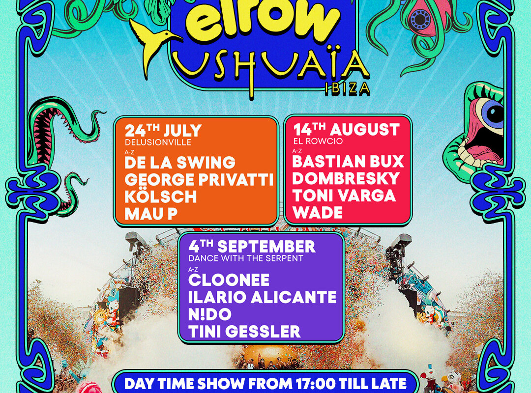 Discover elrow's Exclusive Trilogy Lineup at Ushuaïa Ibiza