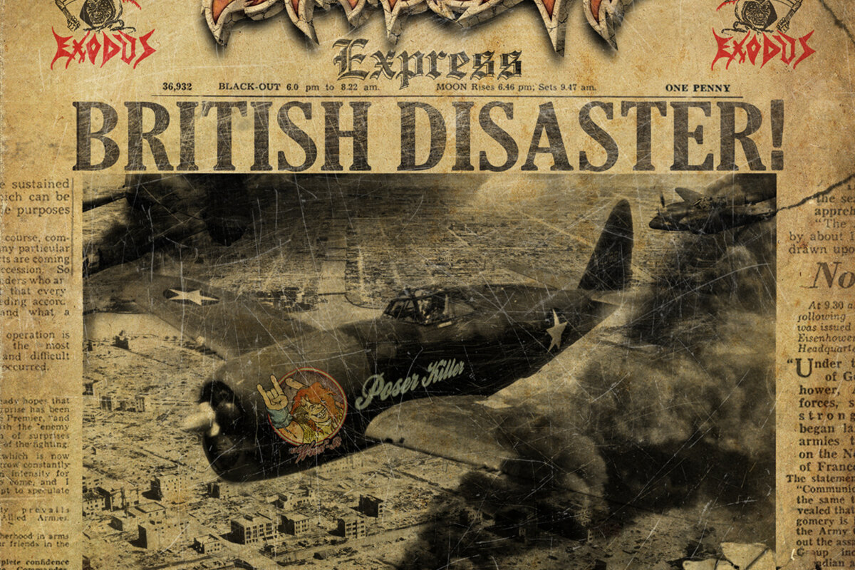 Exodus release live album 'British Disaster: The Battle of '89 