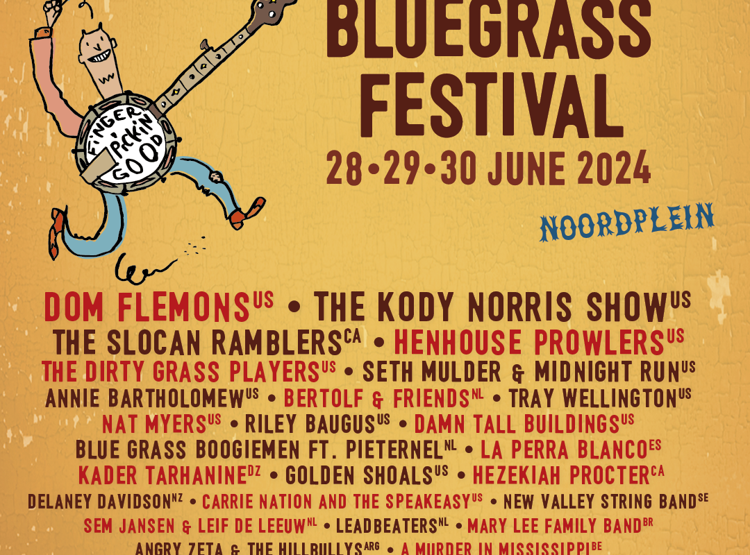 Woestijnblues en bluegrass versmelten op Rotterdam Bluegrass Festival 28, 29 en 30 juni 