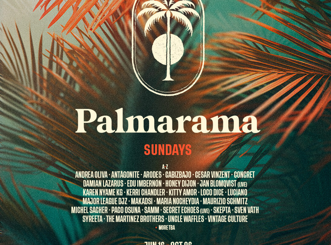 Palmarama at Playa Soleil Ibiza - Honey Dijon, Luciano, Skepta, Sven Väth, Uncle Waffles, and more