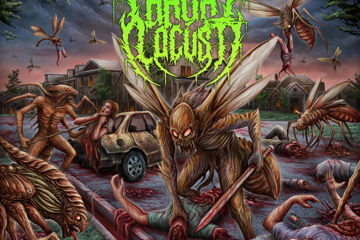 Throat Locust Drop Bloody New Single " Crimson 