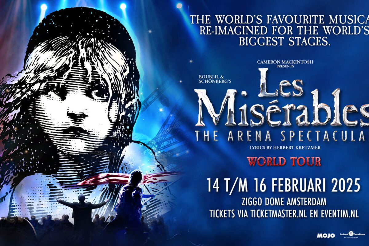 Les Misérables The Arena Spectacular World Tour komt in februari 2025 naar Amsterdam voor 5 shows