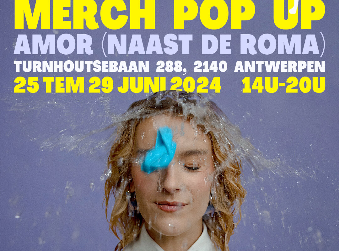 Pommelien Thijs opent duurzame pop-up shop voor fans