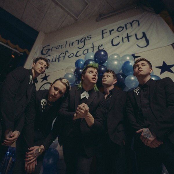 The Funeral Portrait  Evoke A Sense Of Fear With New Track "Suffocate City" Featuring Spencer Charnas Of Ice Nine Kills