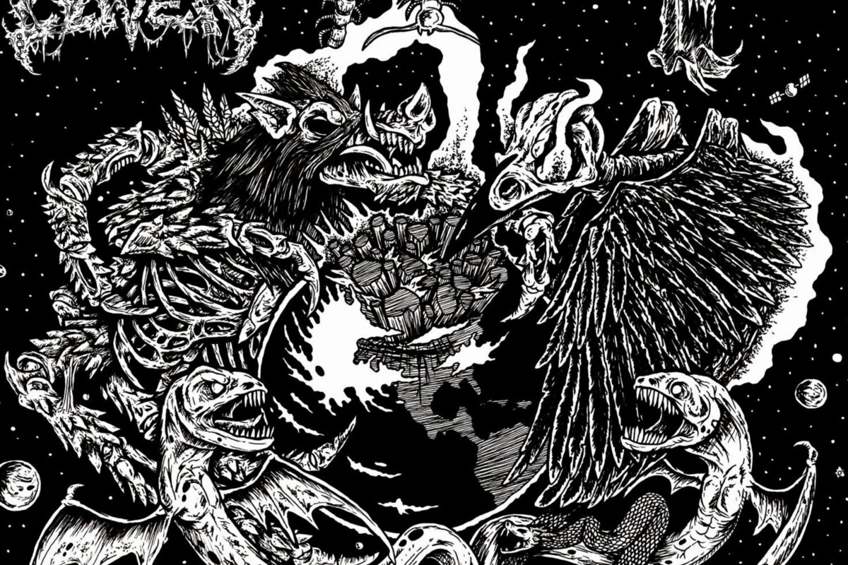 Rot Coven: noise-drenched industrial death metal/sludge duo to release "Nightmares Devour the Waking World" debut album in August