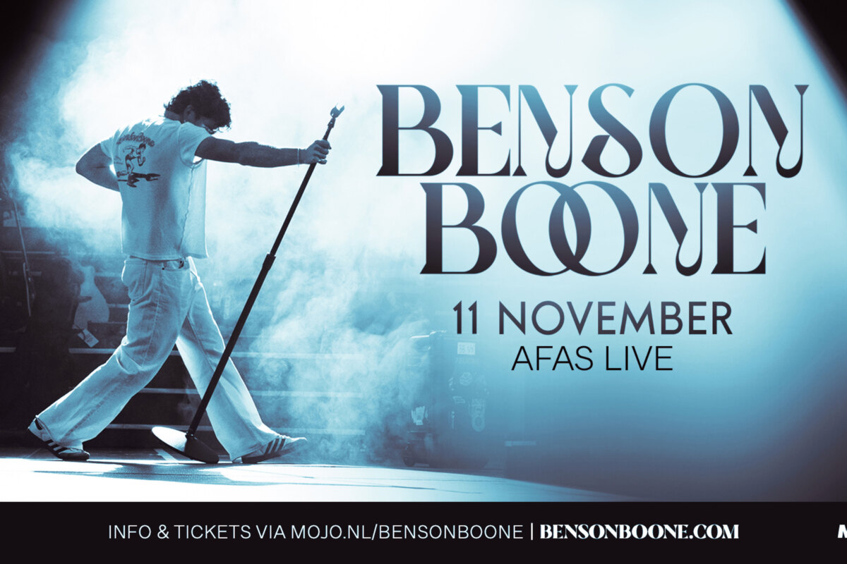 Benson Boone komt naar AFAS Live op maandag 11 november
