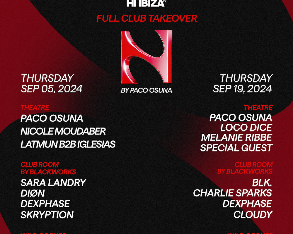 Paco Osuna's 'Now Here' takes over Hï Ibiza with Nicole Moudaber, Loco Dice and more
