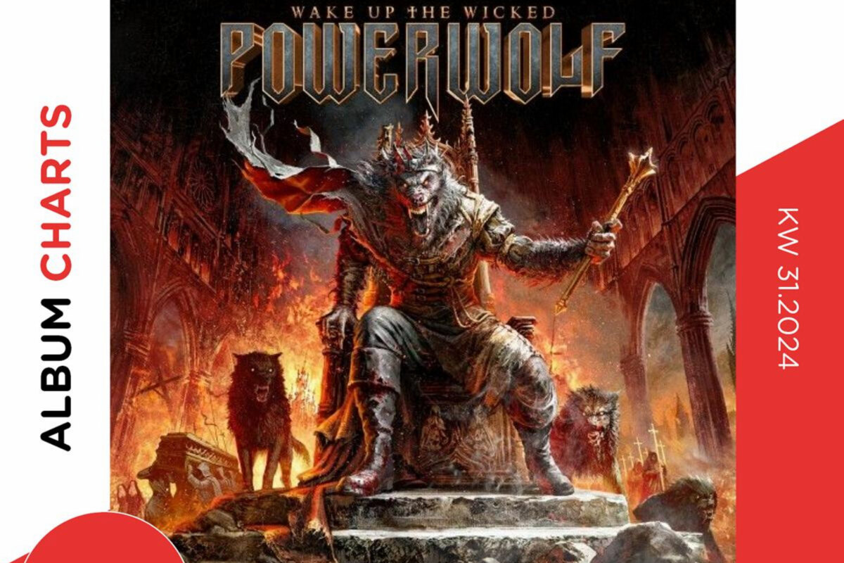 Powerwolf Enters the Official German Album Charts at #1 for the Fourth Time in their Career!