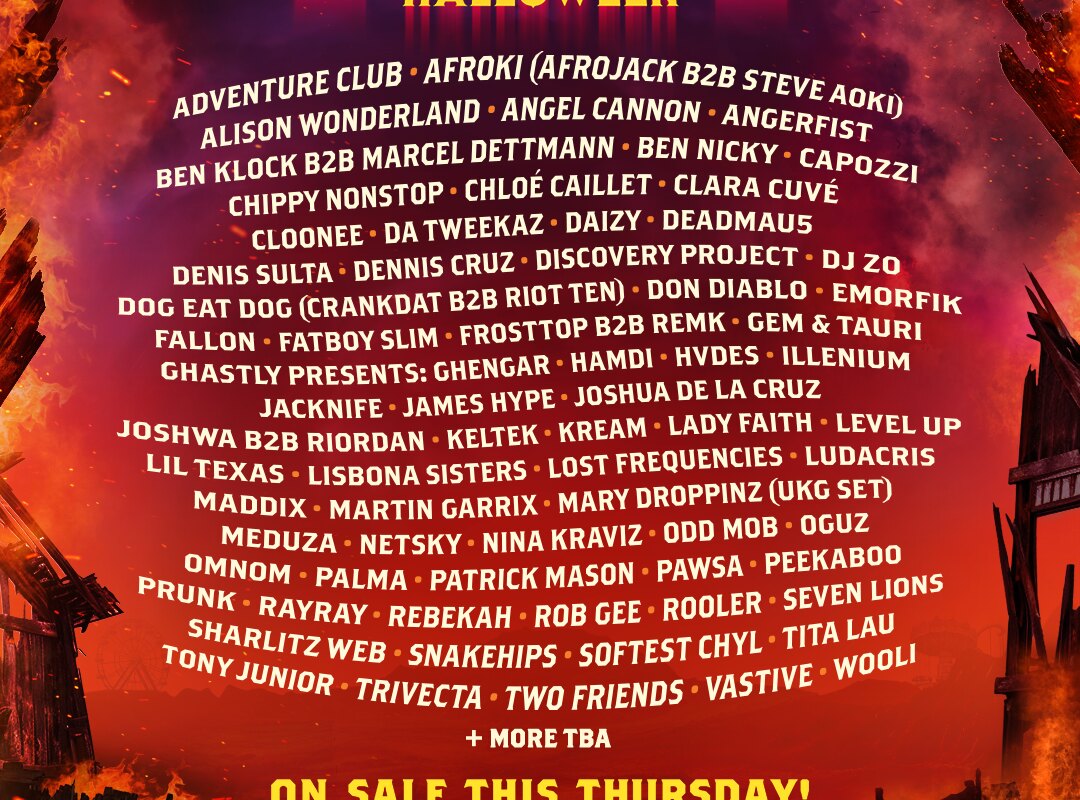 Escape Halloween Announces Fatboy Slim, Nina Kraviz, Denis Sulta, Dennis Cruz, Ben Klock B2B Marcel Dettman, Pawsa + More for 2024 Edition